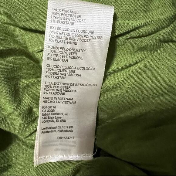 Free People Joplin Cozy Jacket in Sweet Pistachio Size Medium - Picture 9 of 10